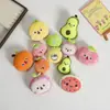 Pingente de pelúcia série frutas, melancia simulada, maçã, abacaxi, broche DIY, acessórios de vestuário, acessórios de bolsa