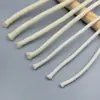 Venta Directa de Fábrica de Cuerda de Algodón Blanca con Núcleo Blanco de 4 mm a 10 mm, Cuerda de Atar Tejida a Mano, Cuerda para Secar y Atar, Cuerda para Cordón de Bolsa
