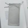 Bolsa de Tecido para Guardar Óculos, Estojo de Cordão de Cor Sólida para Óculos de Sol, Estojo à Prova de Poeira para Óculos no Atacado, Óculos de Armação Portáteis