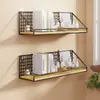 Estante de almacenamiento de pared para dormitorio, habitación de estudiante, litera, cesta colgante de pared sin perforación para aperitivos y artículos varios
