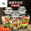 Frasco de Vidrio Sichuan para Verduras Encurtidas Engrosado con Tapa Interior Frasco Sellado para Encurtidos Frasco para Encurtidos Casero con Tapa