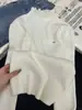 Tecido de fio de núcleo, estilo artístico, suéter super valorizador para mulheres, camada base quente para outono e inverno, blusa de malha com gola semi-alta