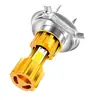 Luces de motocicleta transfronterizas luces eléctricas garra simple garra doble H4 luces LED COB de tres caras faros faros modificados