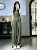 Ropa de mujer de estilo femenino y elegante, nueva, moderna y popular para el verano de 2026, traje de pantalón ancho súper elegante