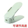 Zapatero de una sola pieza, zapatero de plástico simple, zapatero doble ajustable para dormitorio universitario, zapatero de almacenamiento, venta al por mayor