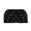 Nova Bolsa Popular de Outono Tendência Contas Plissada Bolinho Nuvem Versátil Elegante Clutch Plissado Bolsa de Festa