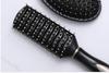 Peine para Rizos Caseros para Hombre, Peine para Rizos, Rizado con Hebilla Interna, Estilizado Esponjoso, Antiestático, Peluquería, Masaje del Cuero Cabelludo