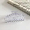 Novo prendedor de cabelo grande para coque grampo de cabelo grampo de cabelo feminino acessório de cabelo prendedor de cabelo para banho cabeça de trás grampo de cabelo grande grampo de tubarão