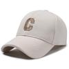 Gorra de Béisbol Casual para Hombre con Parte Superior Dura para Exteriores, Bordado de Letras, Versátil, Parasol, Protección Solar, Gorra de Visera de Pato para Mujer con Ala Grande