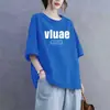 Comercio Exterior Transfronterizo Excedente de Stock Gran Marca Etiqueta Cortada Ropa para Mamá Camiseta de Manga Corta para Persona de Mediana Edad Camisa Moderna Elegante