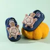 Pantuflas de Algodón para Niños Pequeños Ciervo Milli Venta al por Mayor Primavera y Otoño Dibujos Animados Cálidas Transpirables Pantuflas de Piel Niños y Niñas Más Fáciles de Combinar Zapatos de Algodón