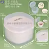 Caixa de Armazenamento de Instrumento de Beleza para Dentes, Caixa de Limpeza de Aparelhos de Camada Dupla, Caixa Portátil de Armazenamento de Aparelhos com Espelho, Caixa para Deixar Alinhadores de Implante de Moldeira