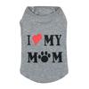 Suministros para Mascotas Ropa para Perro Gato Huellas Roscadas Mami Perros de Talla Pequeña Chaleco para Mascota Teddy Vip Estilo Primavera Verano