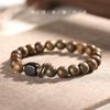 Pulseiras Criativas de Sândalo Verde, Casal Personalizado, Joias Retrô Masculinas e Femininas, Pulseiras Budistas Zen de Estilo Étnico Atacado