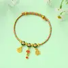 Festival del Bote del Dragón zongzi pequeño Accesorios para perro Pacha, Joyería tejida a mano, Pulseras para niños y adultos, Accesorios decorativos de hilo de cinco colores