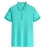 Camisa Polo Publicitária com Sensação de Gelo Bordada Personalizada com Logo 200g Fresca Sensação de Gelo Gola Manga Curta Roupa de Trabalho