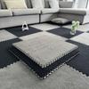 Alfombrillas Modernas Sencillas de Empalme para Sala de Estar y Dormitorio, Tapetes para Gateo de Bebés para el Hogar, Alfombrillas Cortables y Fáciles de Cuidar