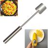 Em estoque Pá de milho Aço inoxidável Plaina de milho e debulhador Faca de milho Granulador doméstico Utensílios de cozinha