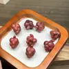 Sándalo Tallado Fruta Daquan Manzana Plátano Uva Cuentas DIY Wen Jugar Cuentas de Buda Accesorios Cadena para Teléfono Móvil Mano