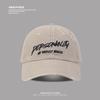 Gorra de Béisbol Americana Lavada con Agujeros Viejos para Hombre y Mujer para Combinar con Todo Gorra de Letras Muestra Rostro Muestra Parejas Sombrero para el Sol