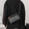 Bolso Bandolera Casual Mejorado de Cuadros Bolso de Hombro Bolso Cruzado Riñonera Mochila Bolso de Hombre Bolso Cuadrado Pequeño bolsa para cámara