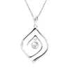 Cadena para Clavícula Geométrica de Diamante con Galvanizado de Oro Real en Latón, Superventas Transfronteriza Europea y Americana, Joyería de Collar Elegante para Mujeres