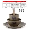 Melamina de grado alimenticio A5 vajilla de mesa para hotel juego tipo porcelana tazón plato mesa para hot pot de restaurante juego de cuatro piezas