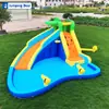 Castelo inflável infantil quadrado barraca Castelo travesso playground com escorregador grande externo almofada de ar trampolim grande externo