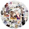 50 Láminas Riman chica vigorosa destino Dios pegatinas de graffiti equipaje coche ordenador taza de agua teléfono móvil pegatinas de anime