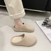 Chinelos clássicos de EVA com biqueira fechada para homens, tamancos de outono com suporte para arco para uso externo, sandálias slip-on unissex de sola grossa para casais