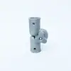 Varilla de Acero Inoxidable 19/22/25mm Cabeza Roscada de Plástico Accesorios para Mopa Anillo de Bloqueo Funda Punta de Torre Conexión Espiral