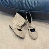 Tallas grandes 41 a 43, botines cortos de suela blanda, cómodos para mujer, estilo ballet de otoño, adelgazantes y retro, adecuados para ir al trabajo