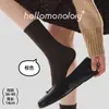 Meias Femininas Quentes de Outono e Inverno Meias com Dedos Separados Lã de Fio Duplo Meias de Dois Dedos Cor Sólida Versátil Estilo Japonês tabi Cross-border Zhuji Sock Industry