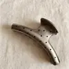 Pinza para el pelo coreana para mujer, pinza de tiburón de estilo simple, pasador de alta gama, pinza para la parte trasera de la cabeza, pinza de hueso de dragón con lunares