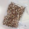 Mini Uña champán plano diamante de forma especial tamaño grande pequeño gota de agua amor 1440 piezas paquete completo joyería para uñas al por mayor