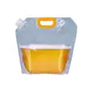 Bolsa de Embalaje para Bolsa de Cerveza, Bolsa de Embalaje Sellada Espesa para Líquidos, Bolsa Transparente Desechable de Grado Alimenticio con Boquilla, Bolsa de Agua