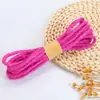Venda Quente Corda de Cânhamo Colorida 5mm*5M Corda Decorativa Criativa DIY Feita à Mão Corda Decorativa para Embalagem de Presente de Festa Pronto em Estoque