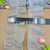 En Stock Gasa Plisada Encaje Multicapa Volantes Plisados para Puños y Dobladillos de Falda Hechos a Mano DIY