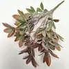 Hojas Simuladas de Árbol de Dinero, Hojas de la Suerte, Hojas Individuales a Gran Escala para Paisajismo de Ingeniería, Adornos para Arreglos Florales de Sala de Estar Interior al por Mayor