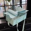 Caja de Flores con Lazo de Moño, Caja de Regalo Transparente para Frutas y Flores, Caja de Flores de Rosa para el Día del Maestro de Navidad, Caja Portátil para Pastel de Flores