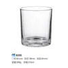 Venta al por mayor Taza de vela para el hogar Candelabro de cristal de aromaterapia Candelabro transparente de moda simple Botella vacía de taza de vela de comercio exterior
