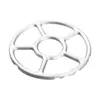 Suporte para fogão a gás, panela pequena, leiteira, suporte antiderrapante, suporte para panela de fundo plano, base, acessório, tipo universal de quatro ou cinco garras