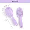 Peine esponjoso de dientes grandes y corona alta para uso doméstico, peine hueco de dientes suaves para cabello largo y pelucas, especialmente diseñado para prevenir enredos y alisar el cabello, venta al por mayor