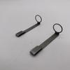 Fabricante Produce Ventas Linterna Abrazadera Abrazadera para Bolígrafo Herramienta Abrazadera Bolígrafo Colgante Hebilla de Hierro Abrazadera Plana