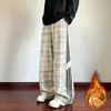 Otoño Invierno Tie-dye Pantalones Sucios para Hombre Marca de Tendencia Estilo Americano Pantalones de Pierna Ancha Rayados Holgados Tallas Grandes Casuales Pantalones Deportivos de Pierna Recta Venta al por Mayor
