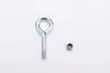 Juego de Tuercas y Tornillos de Ojo Galvanizados Herrajes de Perno de Ojo con Anillo de Hierro Accesorios de Conexión para Colgar Venta al por Mayor