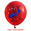 Arranjo de Balões Temático Homem-Aranha Super-Herói Amazon Transfronteiriço Amigos Incríveis Aniversário Infantil