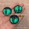 Al por mayor 30 mm Redondo Semicírculo Ojo de Gato Planos Base Acrílico Colorido No Poroso Diamante Accesorios para Joyería DIY Material Piedra Preciosa