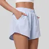 Pantalones Cortos Deportivos de Malla Transpirable Juyitang Casual Sueltos Anti-exposición Yoga Correr al Aire Libre Fitness Pantalones de Tres Cuartos