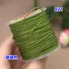 821 Linha de Algodão 1mm Linha Manbo Corda de Tecelagem Contas Peroladas Pingente Resistente ao Desgaste Cordão de Segurança Corda de Mão Vermelha Fio